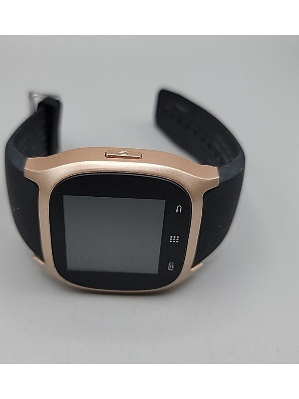 iTOUCH Classic Smartwatch Gold Case Black Silicone Band Model 3360 Tested Works - Picture 14 of 16